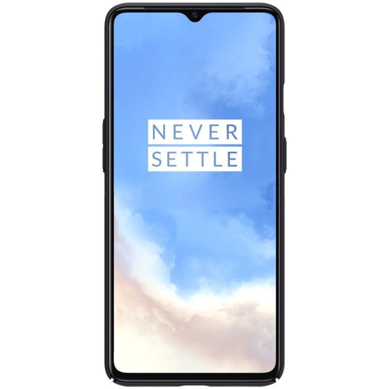 Κάλυμμα OnePlus 7T Μαύρο Σκληρό Παγωμένο Νίλκιν