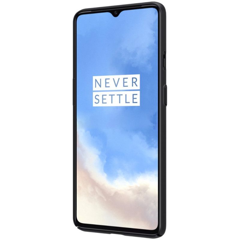 Κάλυμμα OnePlus 7T Μαύρο Σκληρό Παγωμένο Νίλκιν