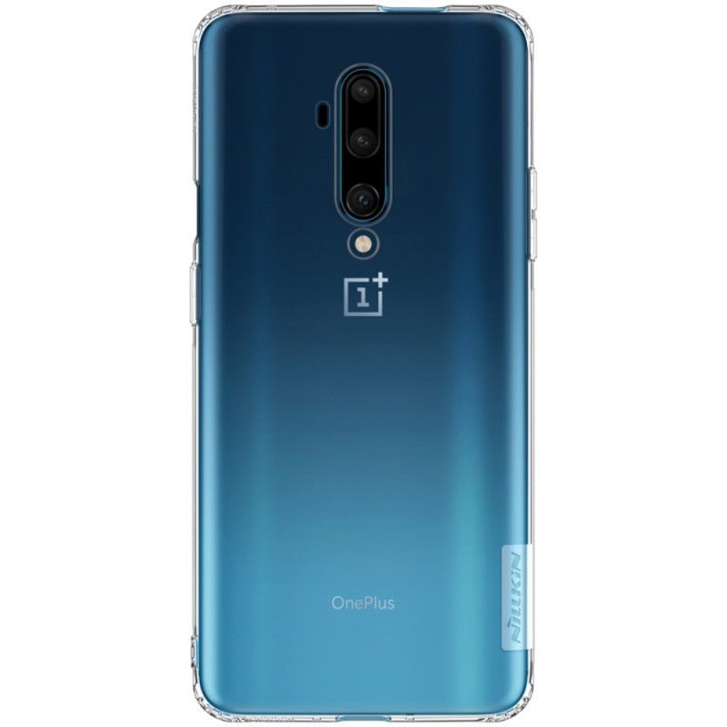 Κάλυμμα OnePlus 7T Pro Γκρι Διαφανές Νίλκιν