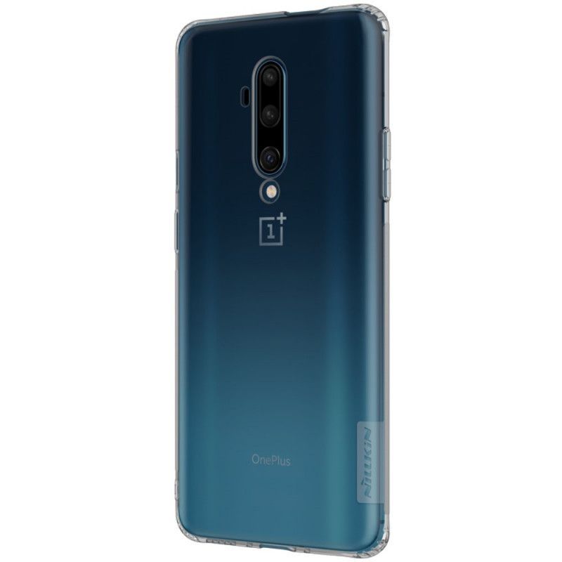 Κάλυμμα OnePlus 7T Pro Γκρι Διαφανές Νίλκιν