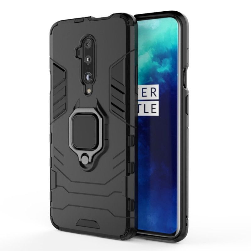 Κάλυμμα OnePlus 7T Pro Μαύρο Ανθεκτικός Δακτύλιος