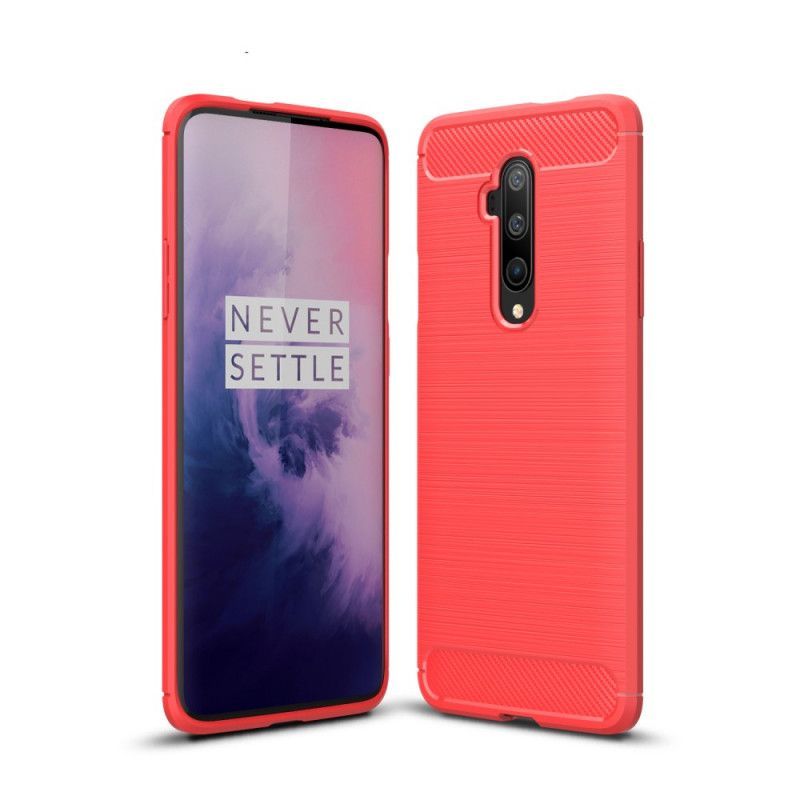 Κάλυμμα OnePlus 7T Pro Μαύρο Βουρτσισμένη Ίνα Άνθρακα