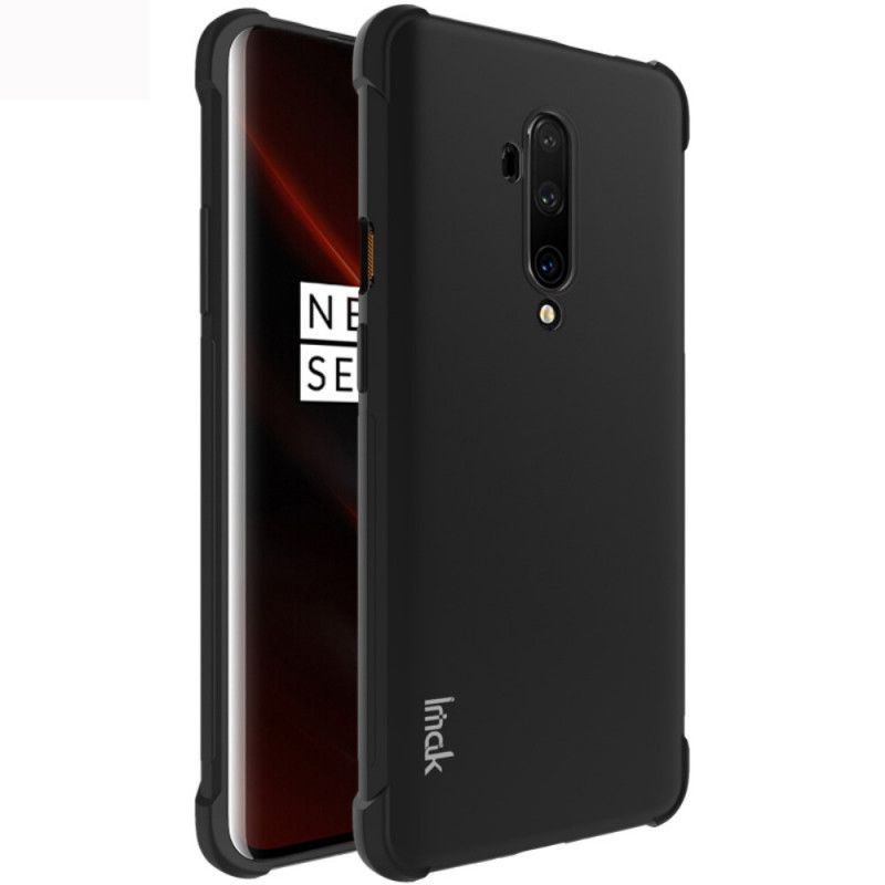 Κάλυμμα OnePlus 7T Pro Μαύρο Εύκαμπτη Σιλικόνη Με Φιλμ Οθόνης Imak σιλικόνης