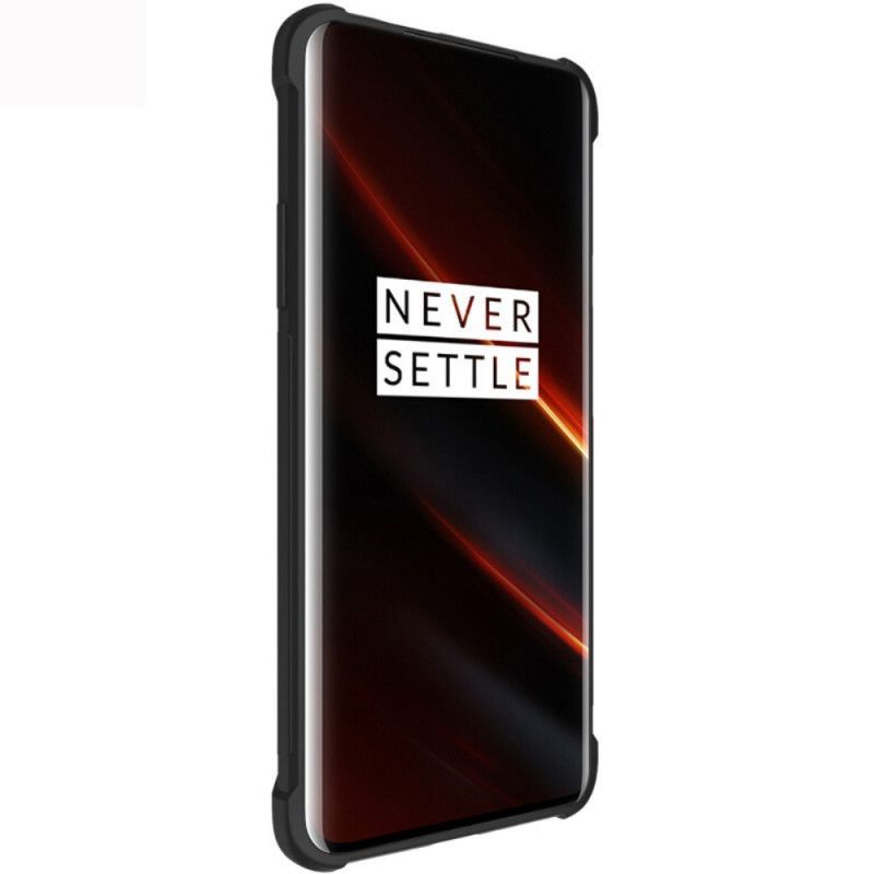 Κάλυμμα OnePlus 7T Pro Μαύρο Εύκαμπτη Σιλικόνη Με Φιλμ Οθόνης Imak σιλικόνης