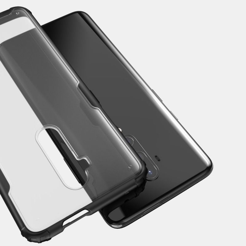 Κάλυμμα OnePlus 7T Pro Μαύρο Παγωμένο Υβρίδιο σιλικόνης