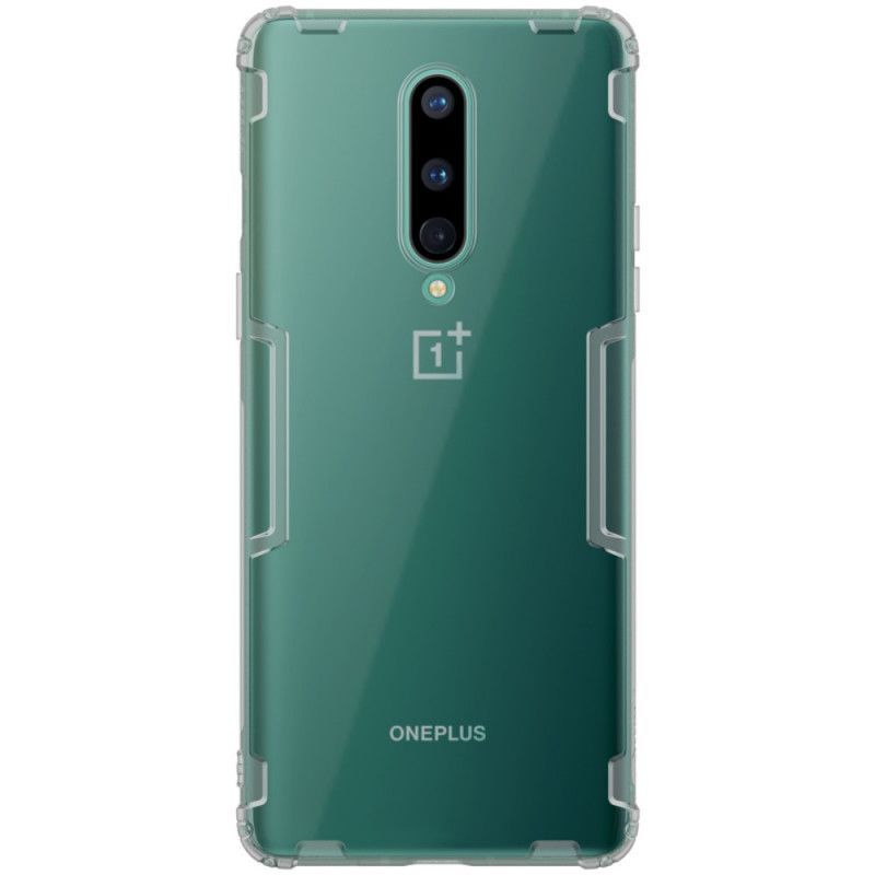 Κάλυμμα OnePlus 8 Γκρι Ενισχυμένο Μη Ραφής Νίλκιν