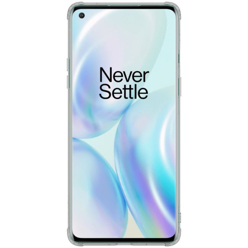 Κάλυμμα OnePlus 8 Γκρι Ενισχυμένο Μη Ραφής Νίλκιν