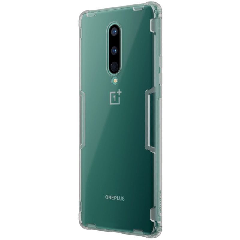 Κάλυμμα OnePlus 8 Γκρι Ενισχυμένο Μη Ραφής Νίλκιν