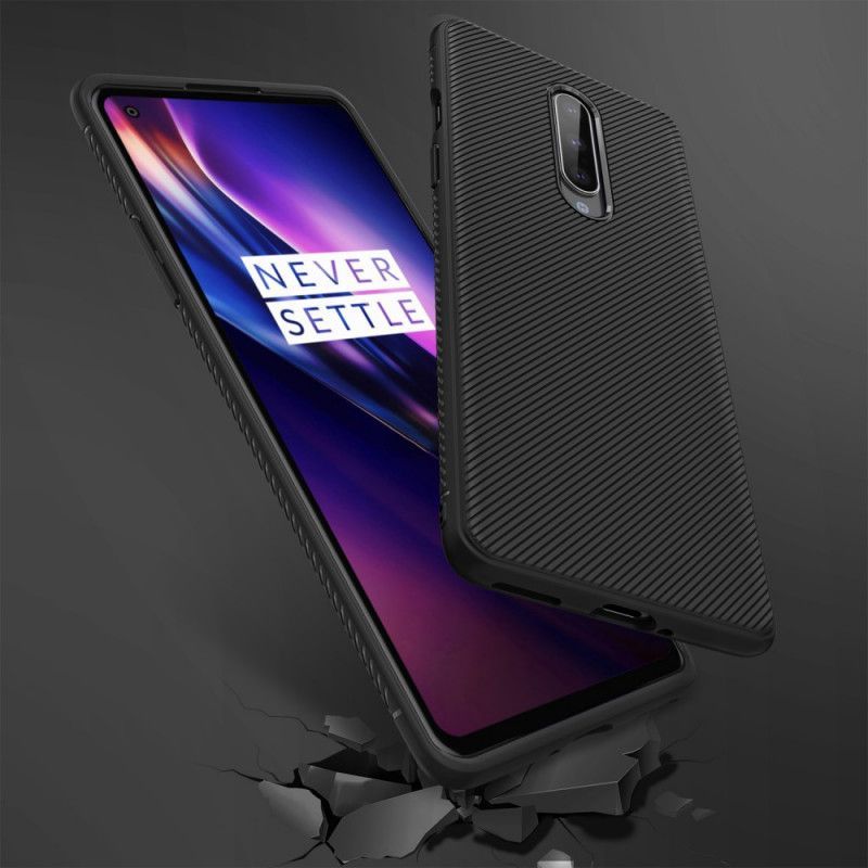 Κάλυμμα OnePlus 8 Μαύρο Τζαζ Σειρά Twill