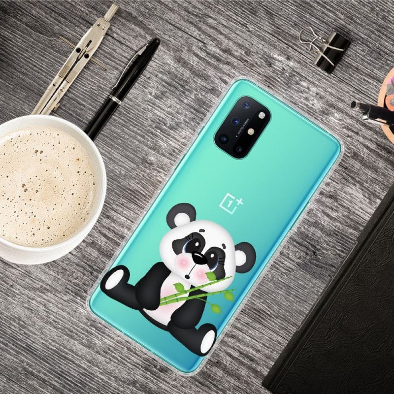 Κάλυμμα OnePlus 8T Διάφανο Λυπημένο Panda