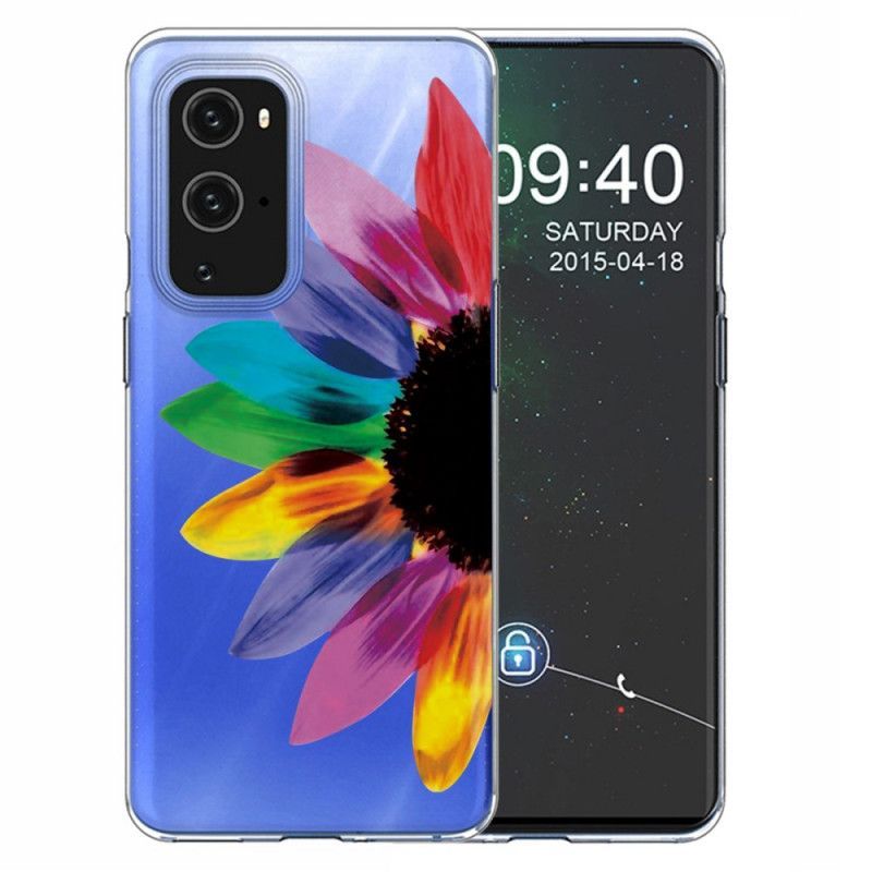 Κάλυμμα OnePlus 9 Pro Πολύχρωμο Λουλούδι