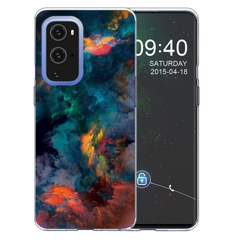 Κάλυμμα OnePlus 9 Pro Χρωματιστά Σύννεφα