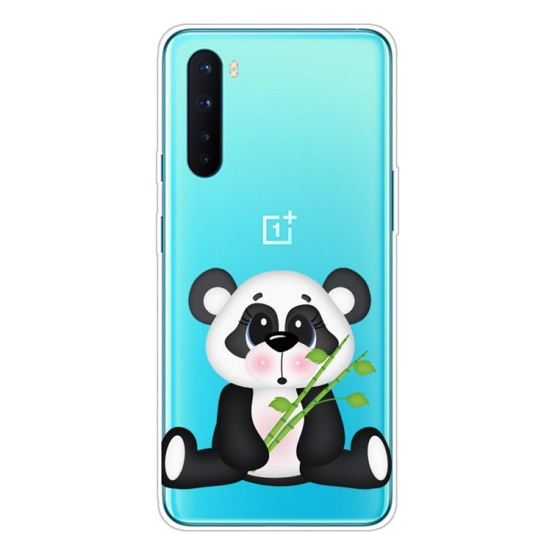 Κάλυμμα OnePlus Nord Διάφανο Λυπημένο Panda