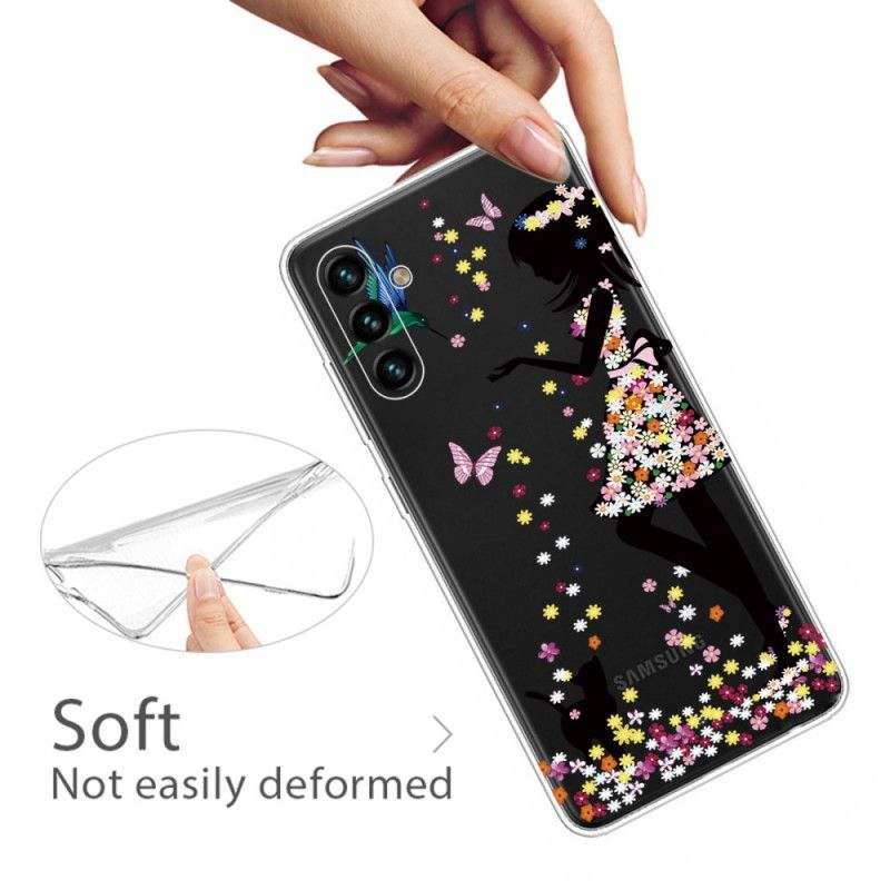 Coque Samsung Galaxy S21 Fe Όμορφο Κεφάλι Λουλουδιών