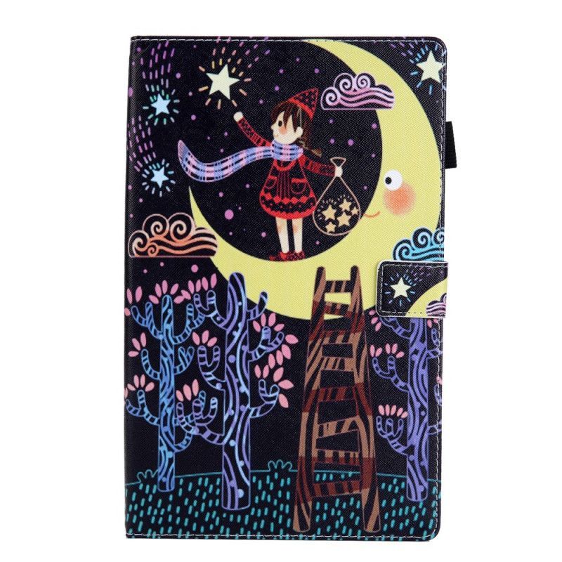 Cover Samsung Galaxy Tab A 10.1 (2019) Girl In The Moon