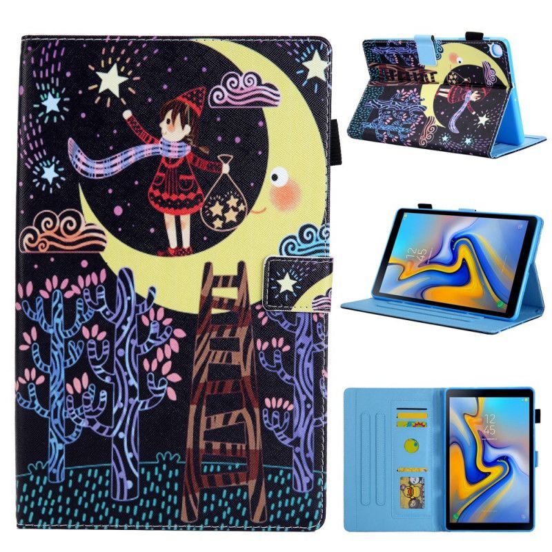 Cover Samsung Galaxy Tab A 10.1 (2019) Girl In The Moon