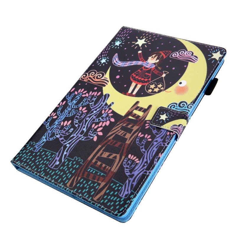 Cover Samsung Galaxy Tab A 10.1 (2019) Girl In The Moon