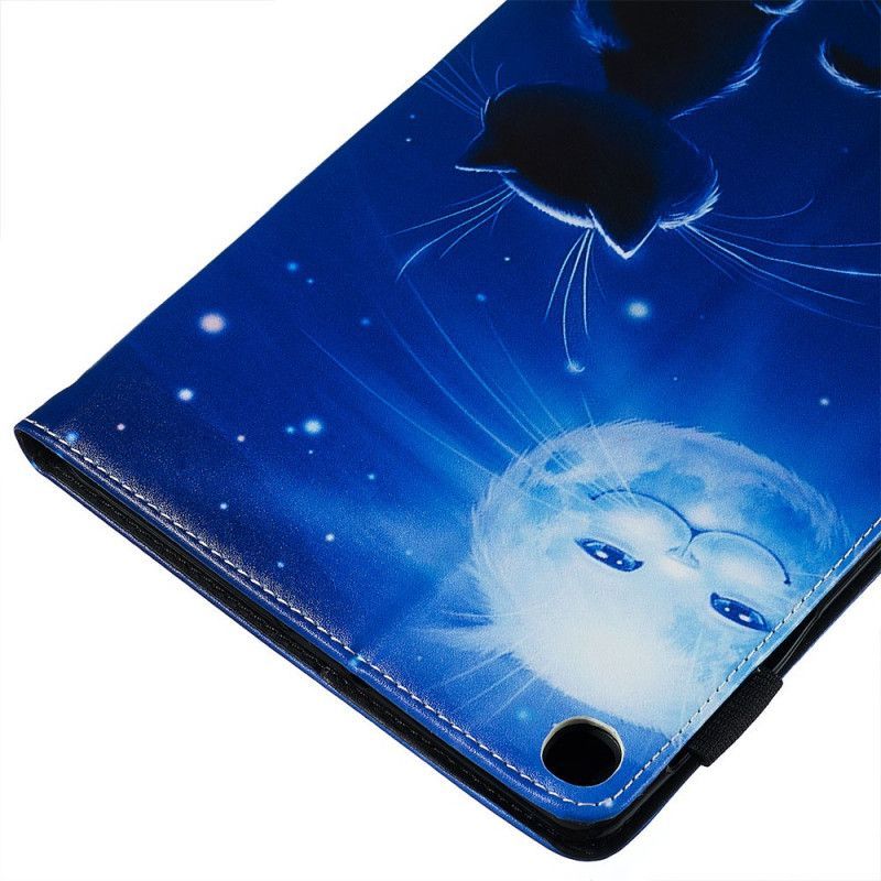 Cover Samsung Galaxy Tab A 10.1 (2019) Moonlight Cat