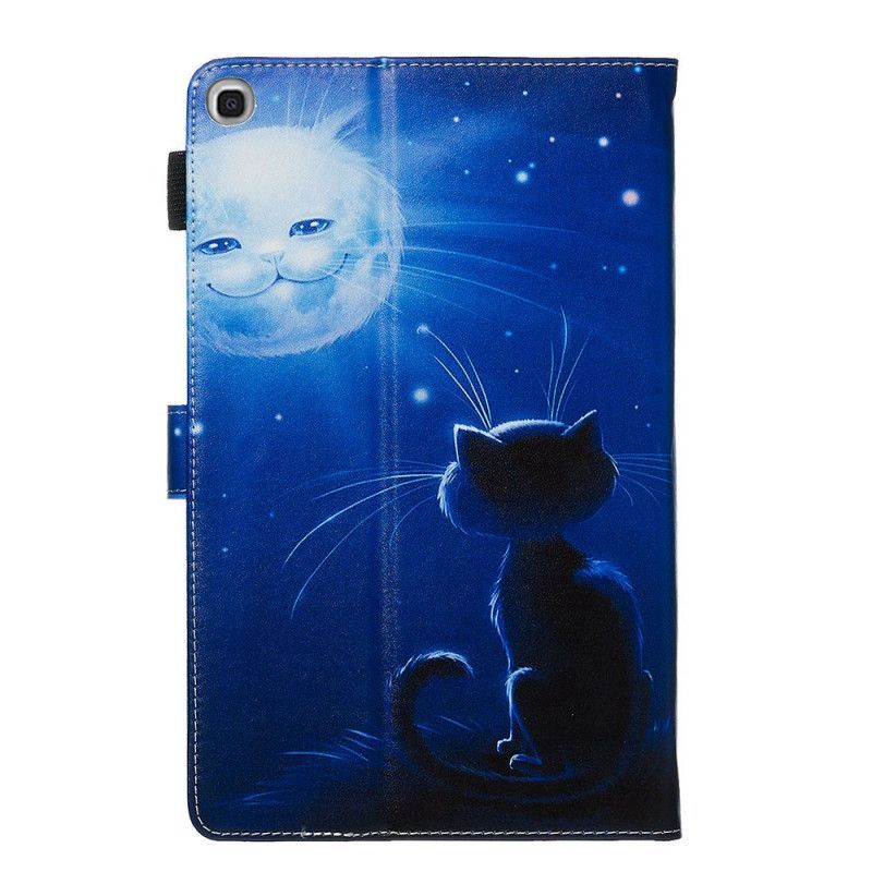 Cover Samsung Galaxy Tab A 10.1 (2019) Moonlight Cat