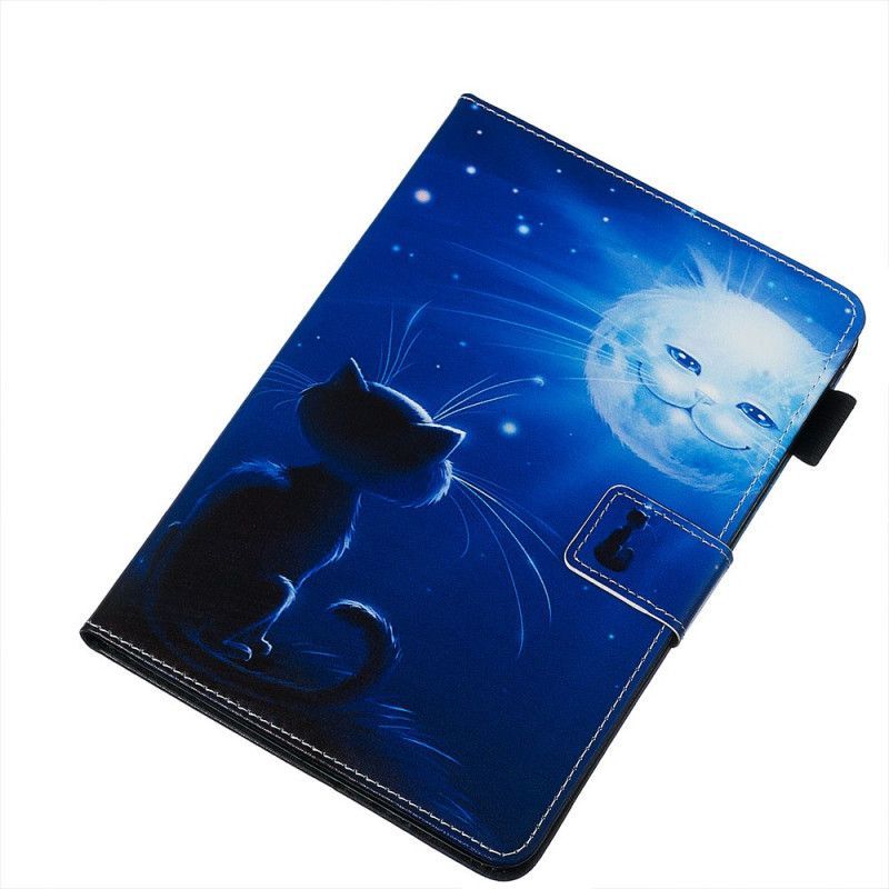 Cover Samsung Galaxy Tab A 10.1 (2019) Moonlight Cat