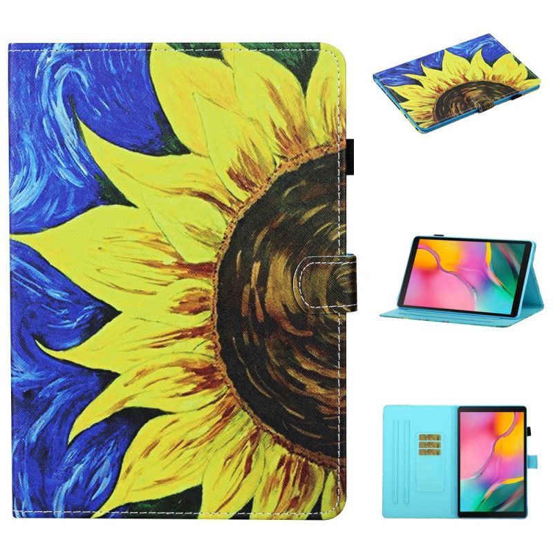 Cover Samsung Galaxy Tab A 10.1 (2019) Painted Sunflower