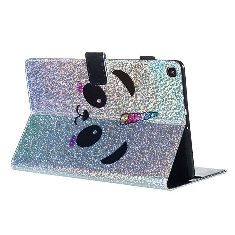 Cover Samsung Galaxy Tab A 10.1 (2019) Panda Glitter