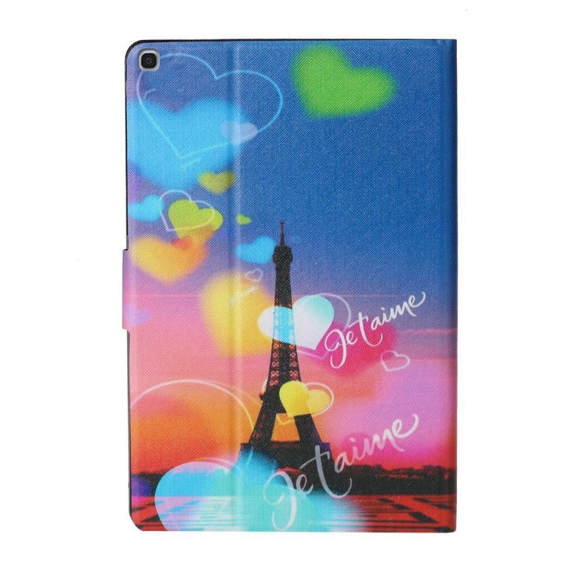 Cover Samsung Galaxy Tab A 10.1 (2019) Paris Je T'Aime