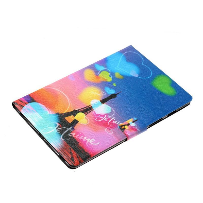 Cover Samsung Galaxy Tab A 10.1 (2019) Paris Je T'Aime