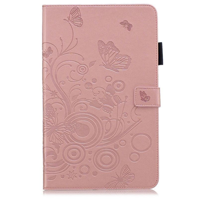 Cover Samsung Galaxy Tab A 10.1 (2019) Πεταλούδες Και Λουλούδια