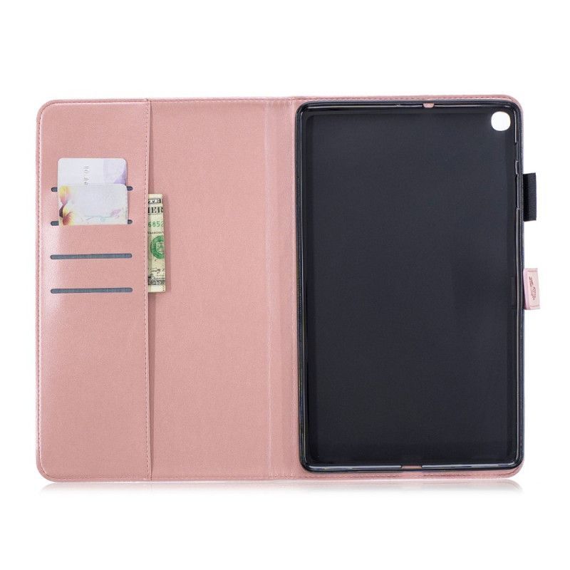 Cover Samsung Galaxy Tab A 10.1 (2019) Πεταλούδες Και Λουλούδια