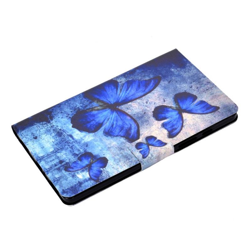 Cover Samsung Galaxy Tab A 8.0 (2019) Blue Butterflies