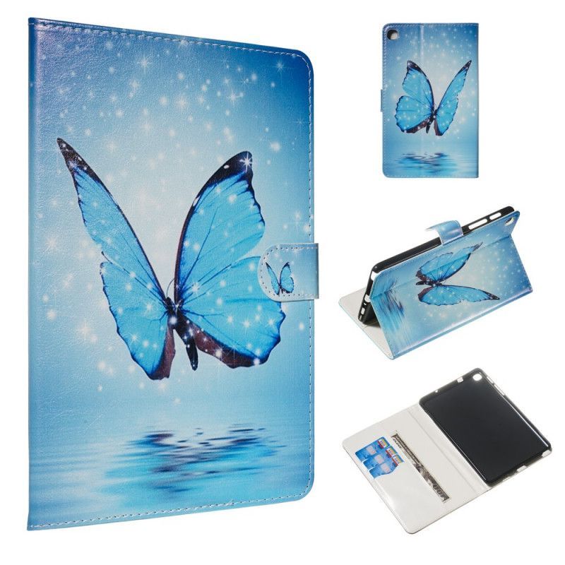 Cover Samsung Galaxy Tab A 8.0 (2019) Blue Butterfly