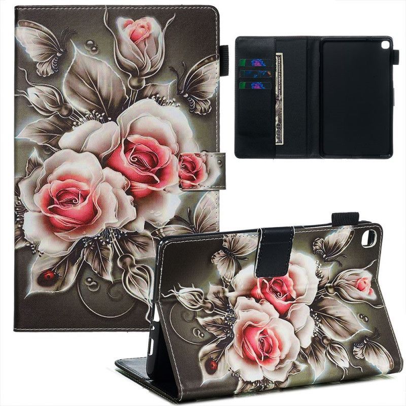 Cover Samsung Galaxy Tab A 8.0 (2019) Dark Flowers