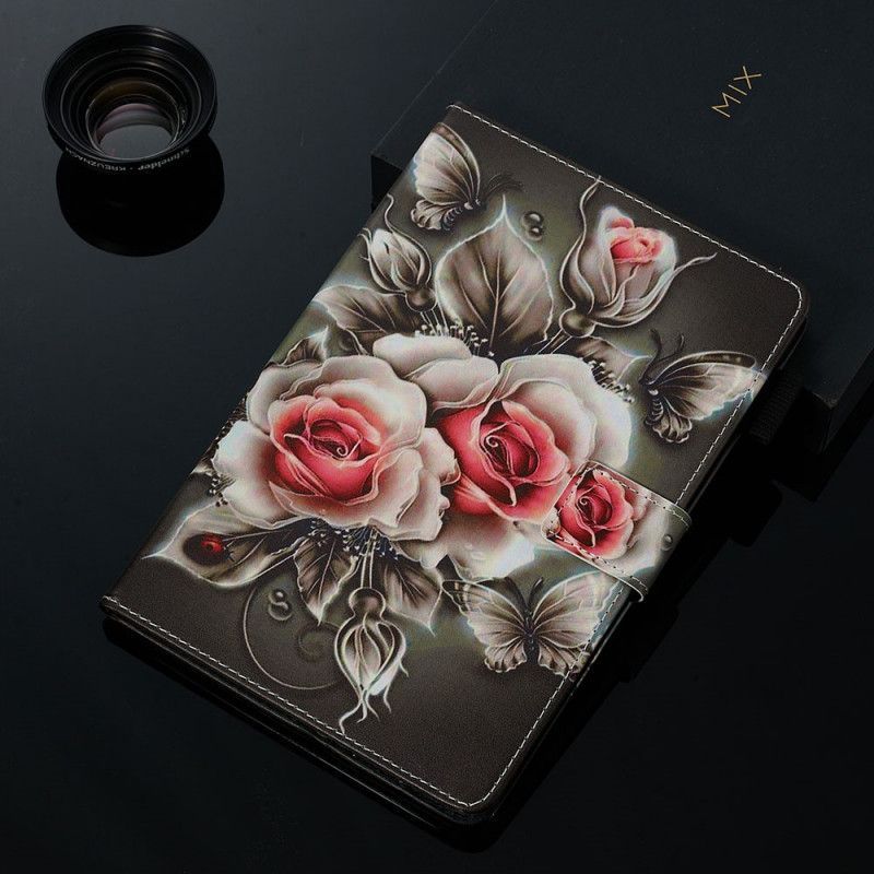 Cover Samsung Galaxy Tab A 8.0 (2019) Dark Flowers