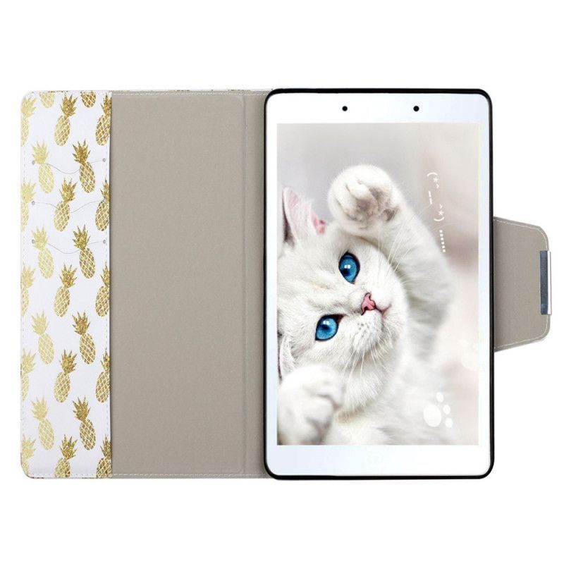 Cover Samsung Galaxy Tab A 8.0 (2019) Golden Ananas