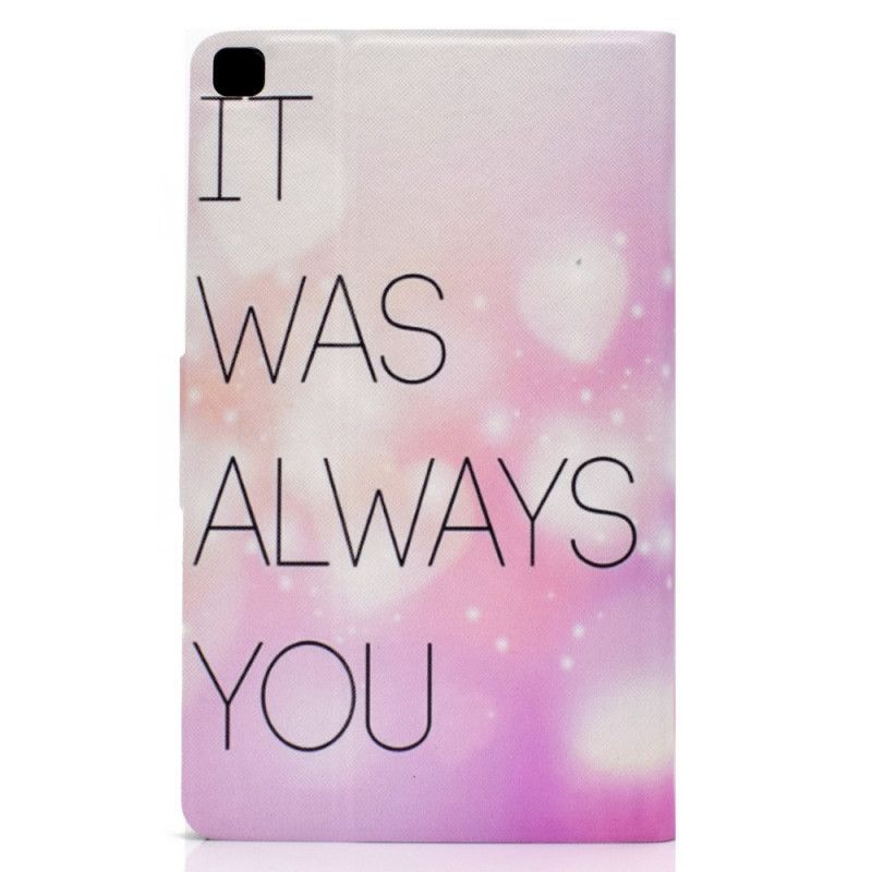 Cover Samsung Galaxy Tab A 8.0 (2019) Πάντα Ήσουν Εσύ