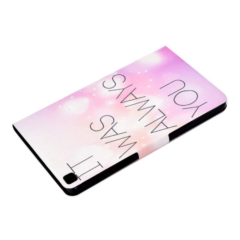 Cover Samsung Galaxy Tab A 8.0 (2019) Πάντα Ήσουν Εσύ