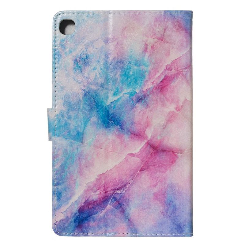 Cover Samsung Galaxy Tab Ένα 8.0 (2019) Πολύχρωμο Μαρμάρινο Μοτίβο