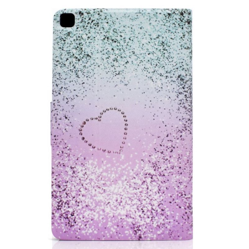 Cover Samsung Galaxy Tab Μια 8.0 (2019) Glitter Καρδιά