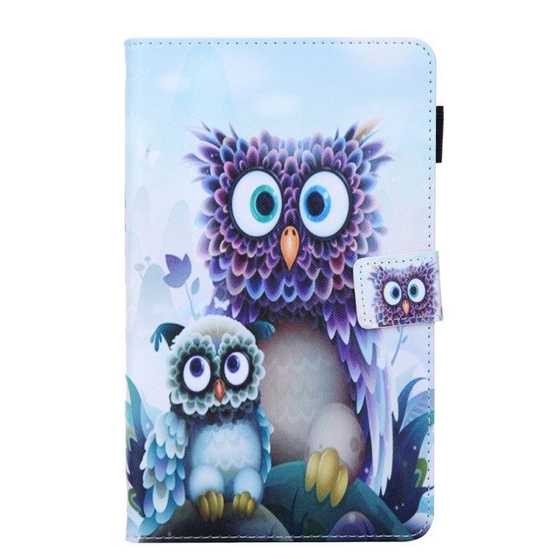 Cover Samsung Galaxy Tab Μια Φοβισμένη Κουκουβάγια 8.0 (2019)