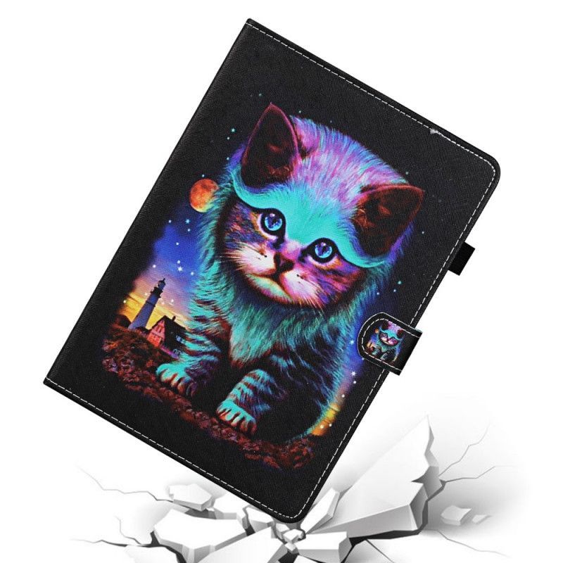 Cover Samsung Galaxy Tab Μια Ηλεκτρική Γάτα 10.1 (2019)