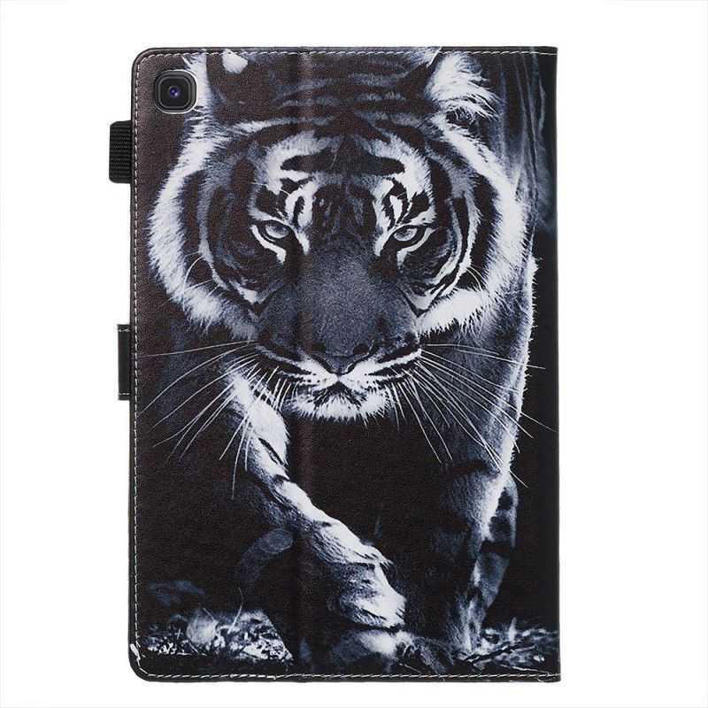 δερματινη Κάλυμμα Για Samsung Galaxy Tab S5e Γκρι Tiger Series