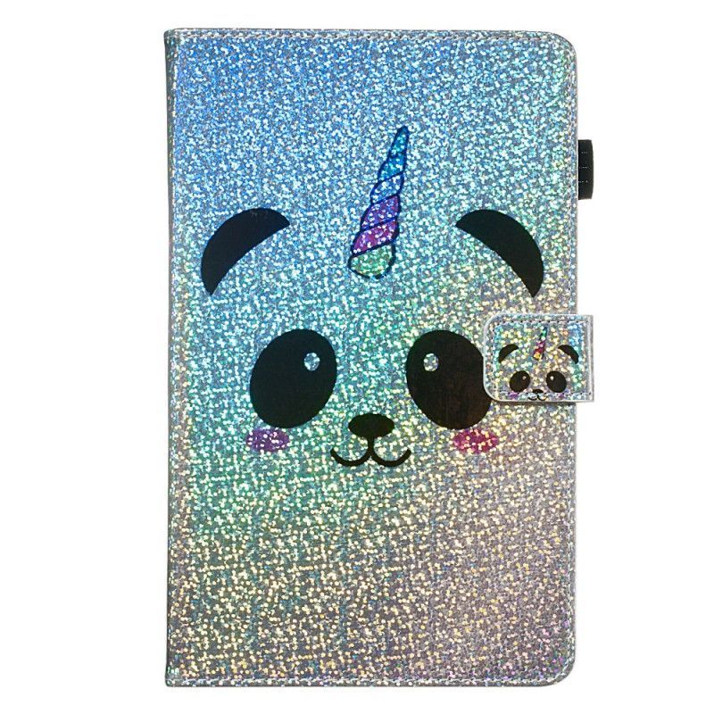 δερματινη Κάλυμμα Για Samsung Galaxy Tab S5e Glitter Panda