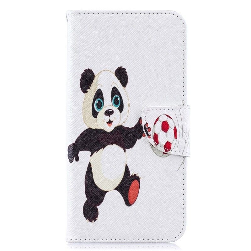 δερματινη Κάλυμμα Samsung Galaxy A10 Πόδι Panda