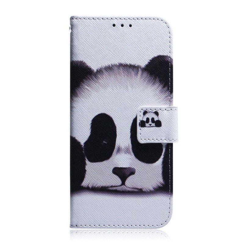 δερματινη Κάλυμμα Samsung Galaxy A40 Πρόσωπο Panda