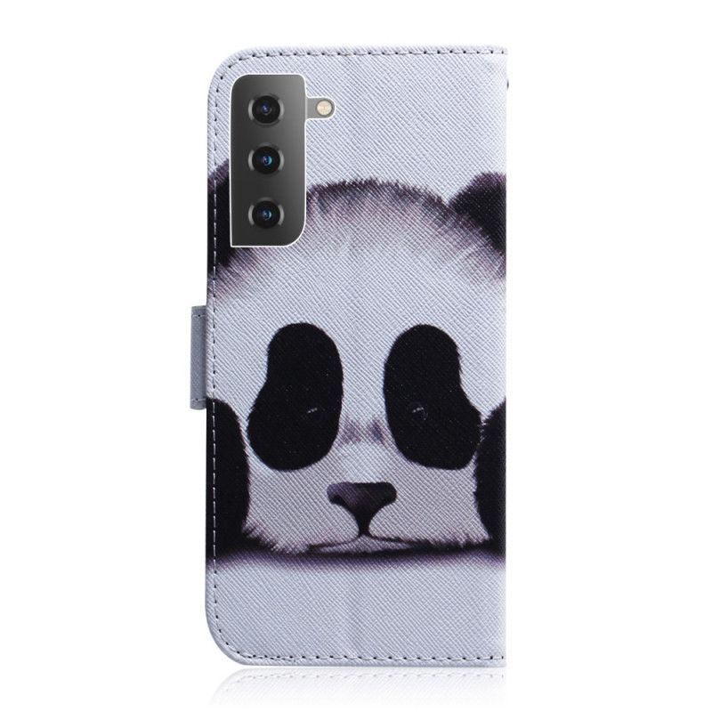 δερματινη Κάλυμμα Samsung Galaxy S21 5G Πρόσωπο Panda