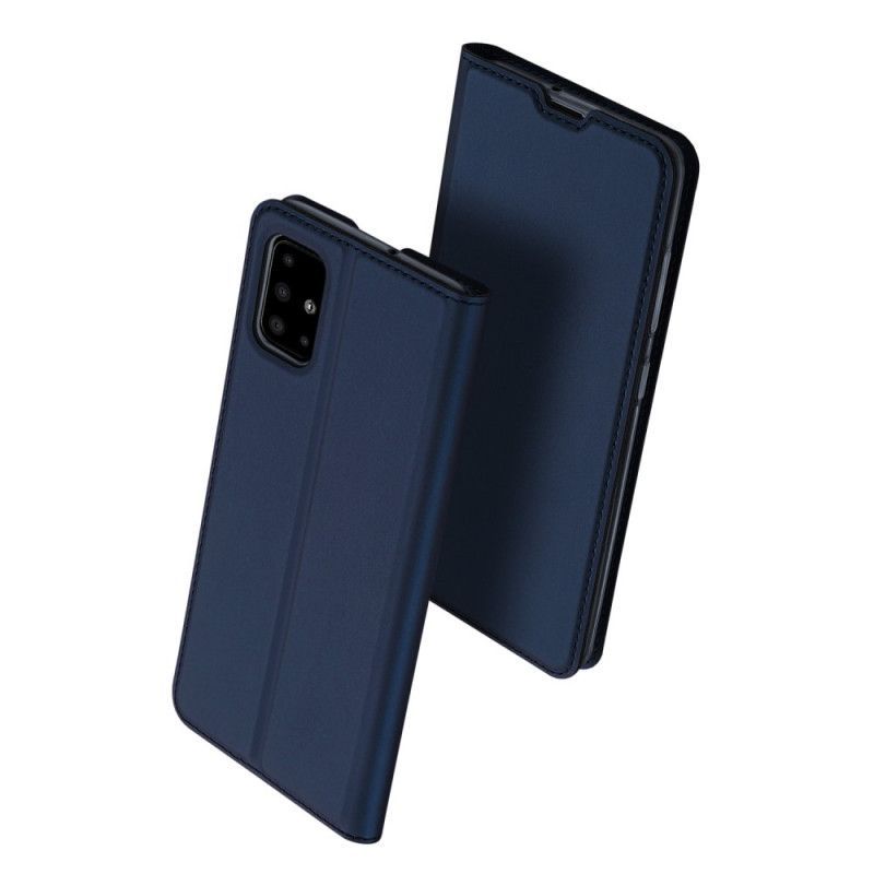 δερματινη θηκη Για Samsung Galaxy A51 Μαύρο Skin Pro Dux Ducis