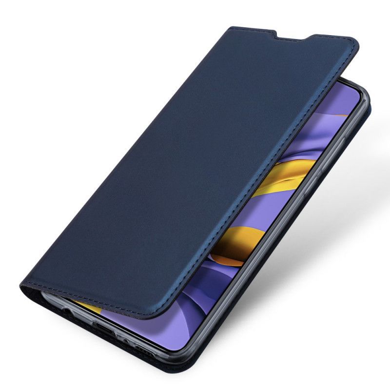 δερματινη θηκη Για Samsung Galaxy A51 Μαύρο Skin Pro Dux Ducis