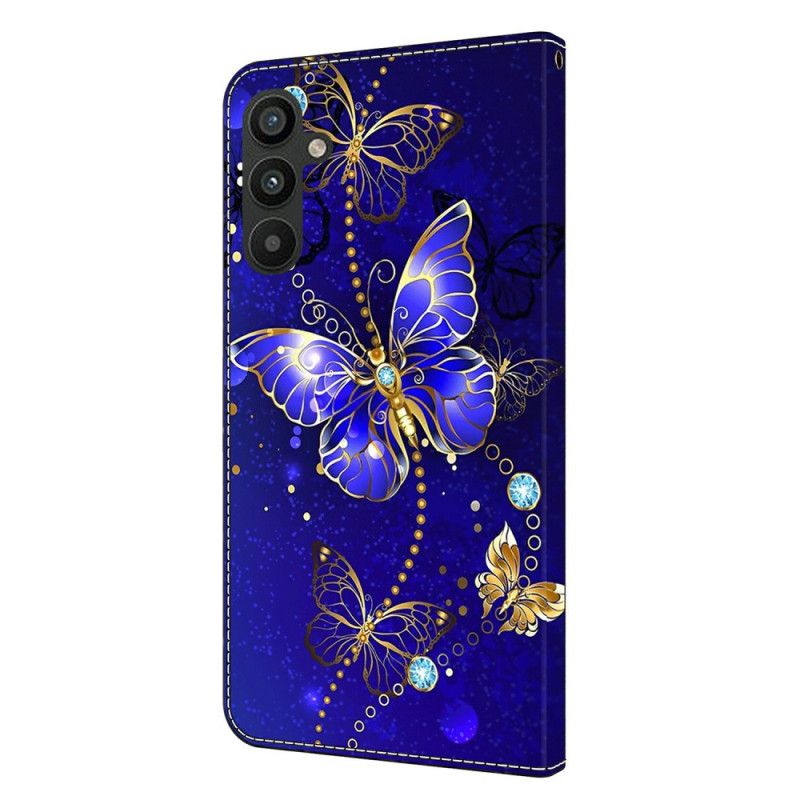 Δερματινη Θηκη Samsung Galaxy A15 Diamond Butterfly