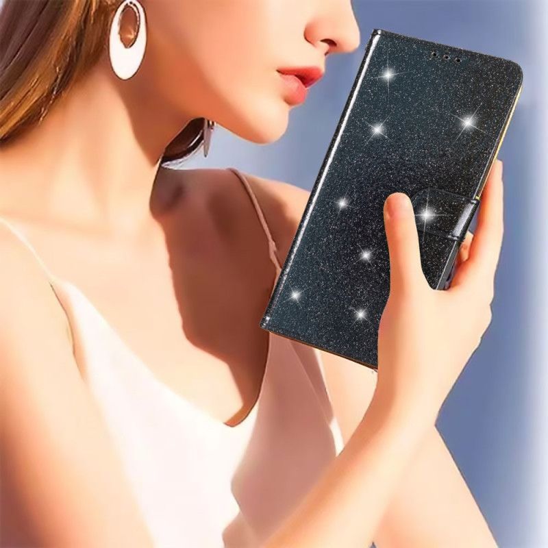 Δερματινη Θηκη Samsung Galaxy S24 5g Με Glitter